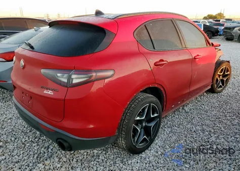 2019 Alfa Romeo Stelvio Ti z USA, uszkodzony, nr VIN ZASPAKBN0K7C70329